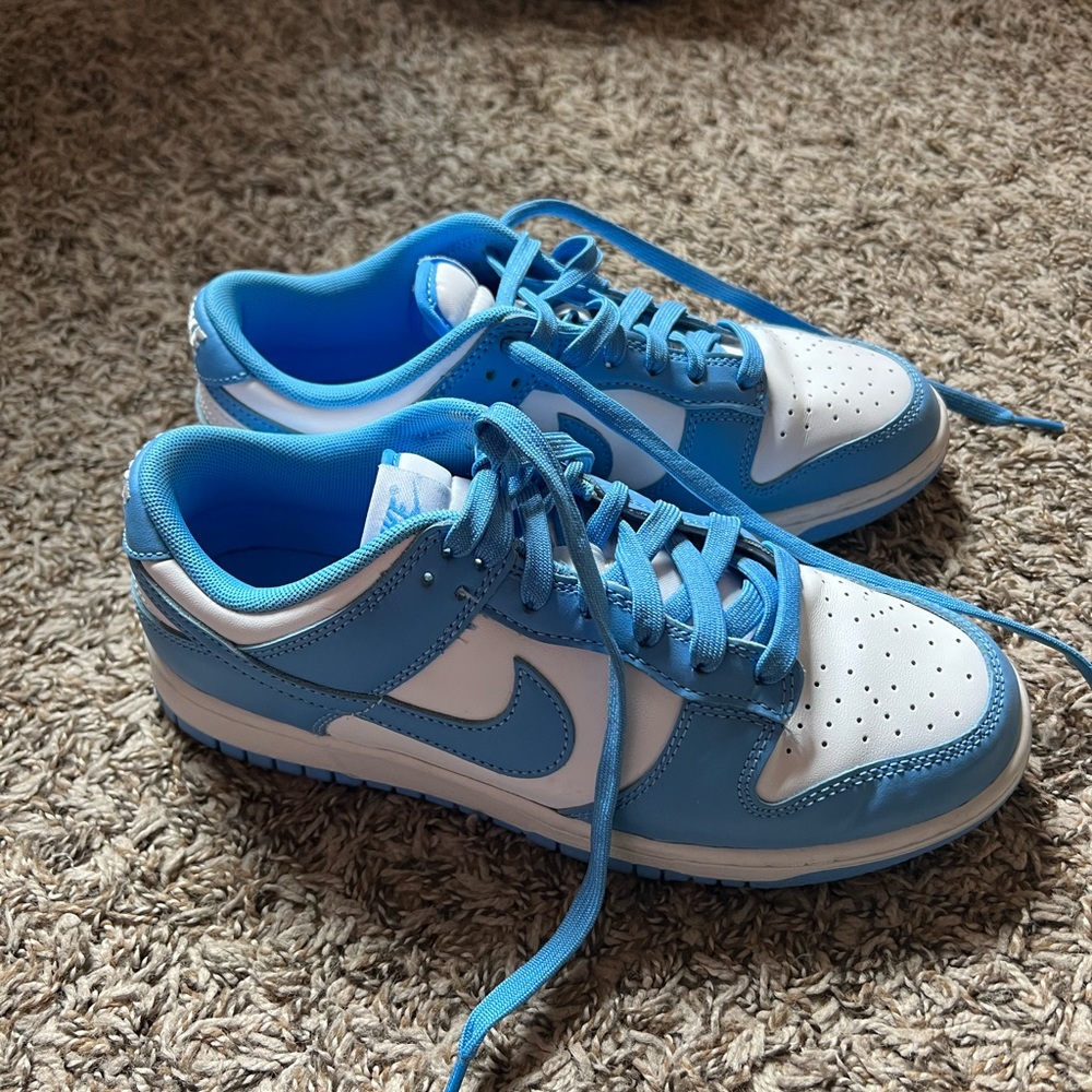 Baby blue dunks